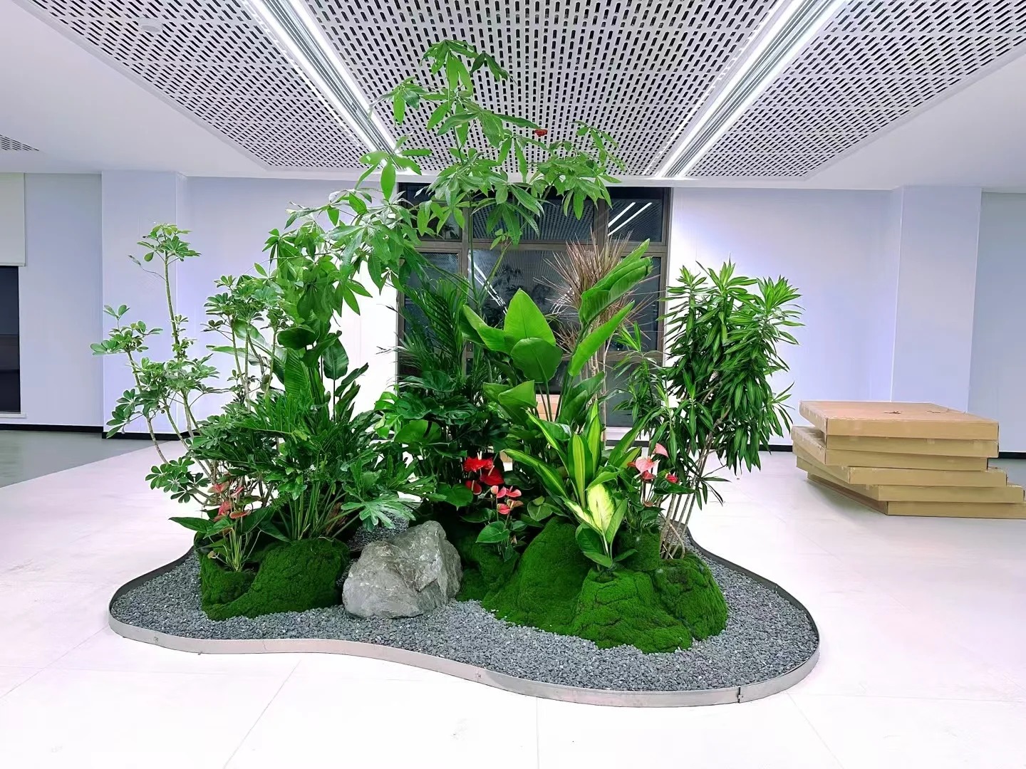 了解!江北盆景租摆摊出高格调室内景观